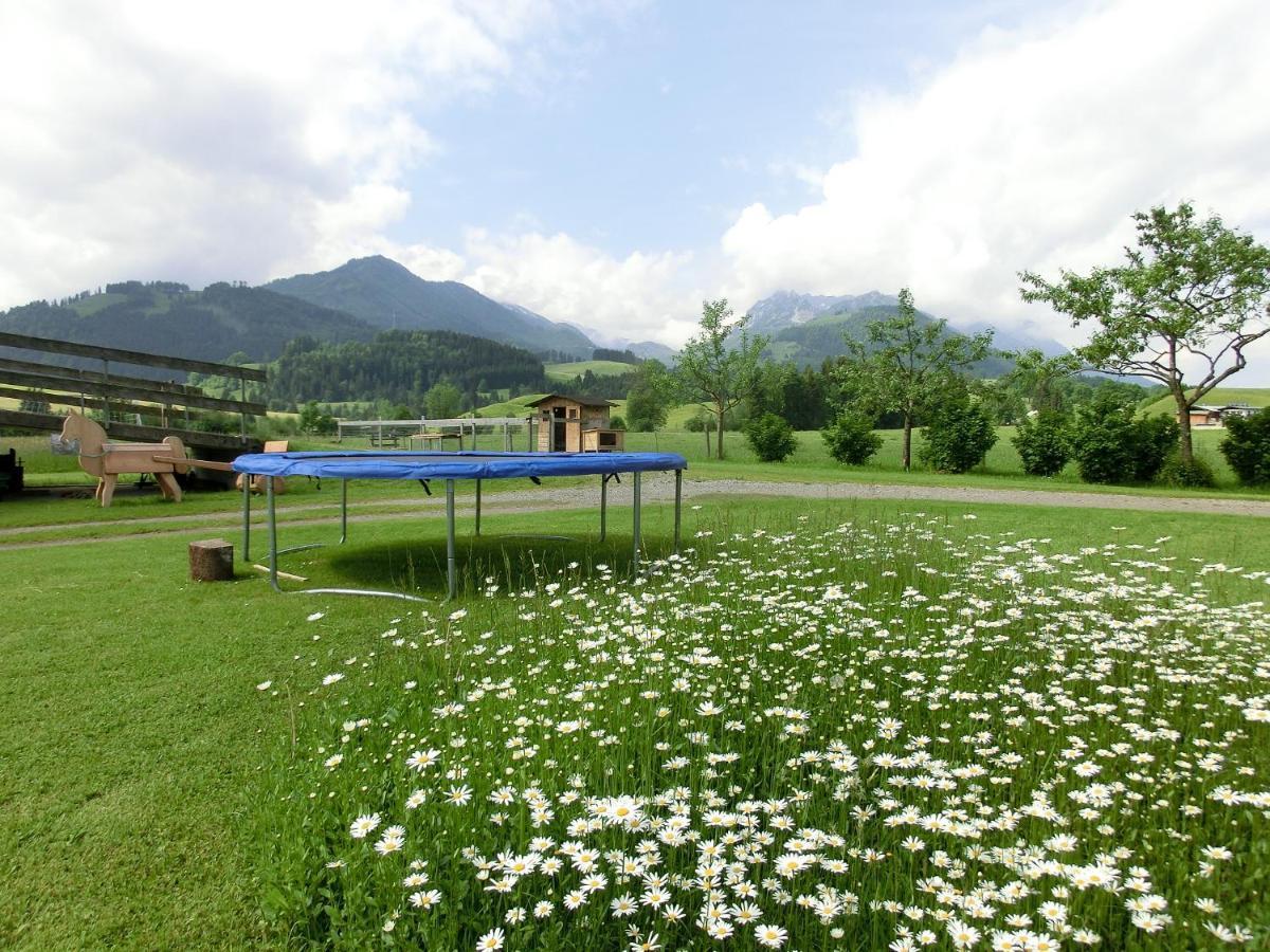 Bio-Bauernhof Bachangerhof Kössen Extérieur photo